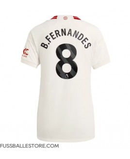 Günstige Manchester United Bruno Fernandes #8 3rd trikot Damen 2023-24 Kurzarm